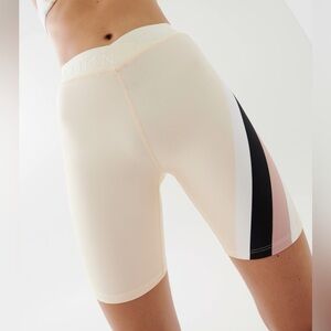 P.E Nation baller shorts light yellow